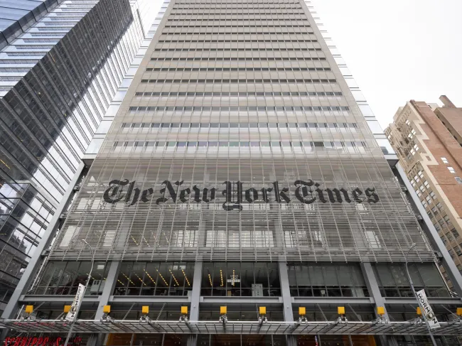 new york times headquarters